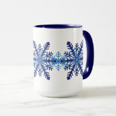 Mug Flocon de neige (Devant droit)