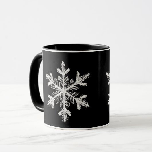 Mug flocon de neige (Devant gauche)