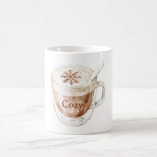 Mug Flocon de neige au cacao cosy (Centre)