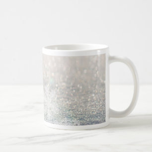 Mug Flocon de neige Bokeh Bling d'hiver