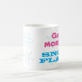 Mug Flocon de neige bonjour (Centre)