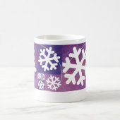 Mug Flocon de neige d'or de rapport (Centre)