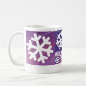 Mug Flocon de neige d'or de rapport (Gauche)