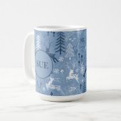 Mug Flocon de neige et boue d'hiver (Devant gauche)