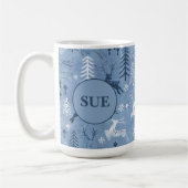 Mug Flocon de neige et boue d'hiver (Gauche)