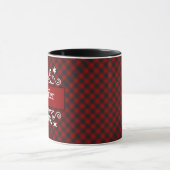 Mug Flocon de neige et plaid personnalisé (Centre)