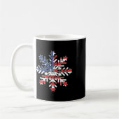 Mug Flocon De Neige - Libéral Démocrate Pour Le 4 Juil (Gauche)