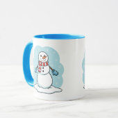 Mug Flocon de Neige Mignon (Devant gauche)