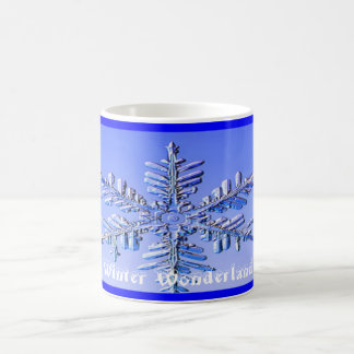 Mug Flocon de neige, pays des merveilles d'hiver
