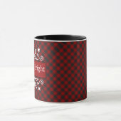 Mug flocon de neige Plaid Merry & Bright (Centre)