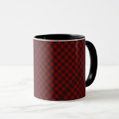 Mug flocon de neige Plaid Merry & Bright (Devant droit)