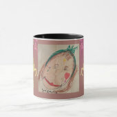 Mug Flocon de neige renne violet (Centre)
