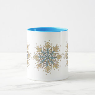 Mug Flocon de Neige Saison Câlins