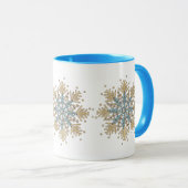 Mug Flocon de Neige Saison Câlins (Devant droit)