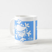 Mug Flocon de neige spécial (Devant gauche)