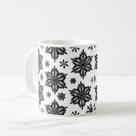 Mug flocons de neige (Devant gauche)