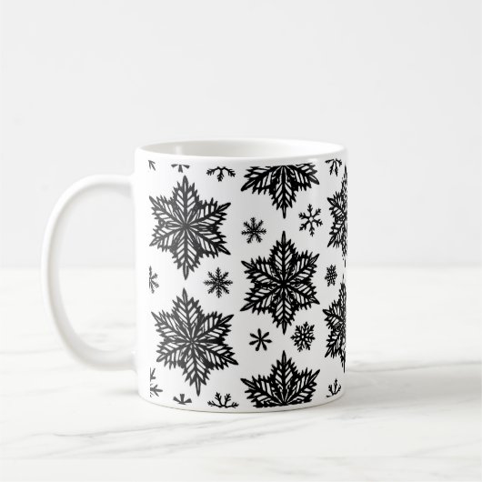 Mug flocons de neige (Gauche)