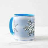 Mug Flocons de neige (Devant gauche)