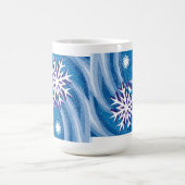 Mug Flocons de neige dans le vent - (Centre)