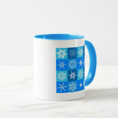 MUG FLOCONS DE NEIGE MAGNIFIQUES (Devant droit)