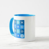 MUG FLOCONS DE NEIGE MAGNIFIQUES (Devant gauche)