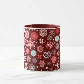 Mug Flocons de neige sur la Bourgogne (Centre)