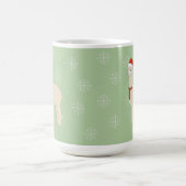 Mug Flocons de Noël de Llama (Centre)
