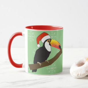 Mug flocons de Noël de Toucan illusima