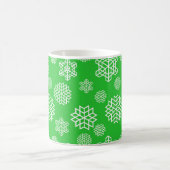 Mug Flocons de Noël sans couture (Centre)
