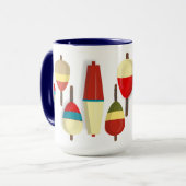Mug Flocons de pêche / Bobbers (Devant gauche)