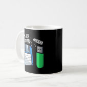 Mug Floppy Disk Coder Computer Engineering Geek Nerd C (Devant gauche)