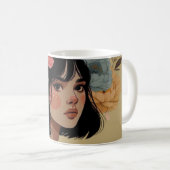 Mug Flora Mystica – Élégance florale pour vos paus (Devant droit)