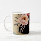 Mug Flora Mystica – Élégance florale pour vos paus (Gauche)