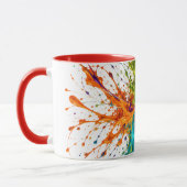 Mug Floraison chromatique (Gauche)