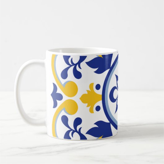 Mug Floraison méditerranéenne (Gauche)