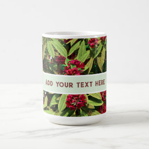 Mug Floraison personnalisée de rhododendron