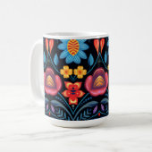 Mug floral (Devant gauche)