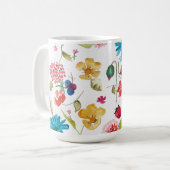 Mug floral (Devant gauche)