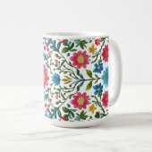 Mug floral (Devant droit)