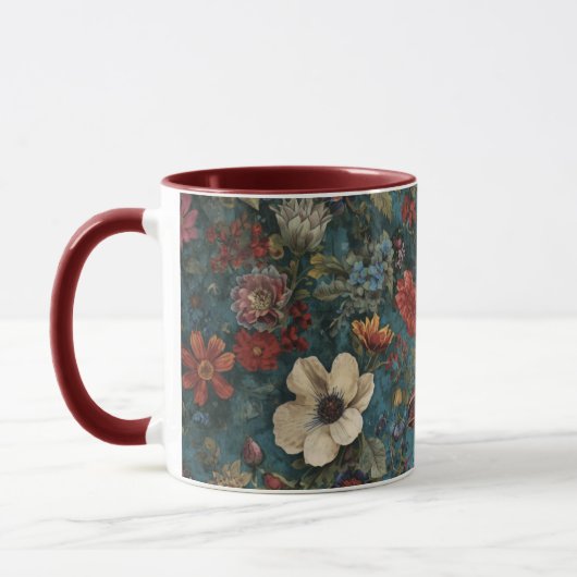 Mug floral (Gauche)
