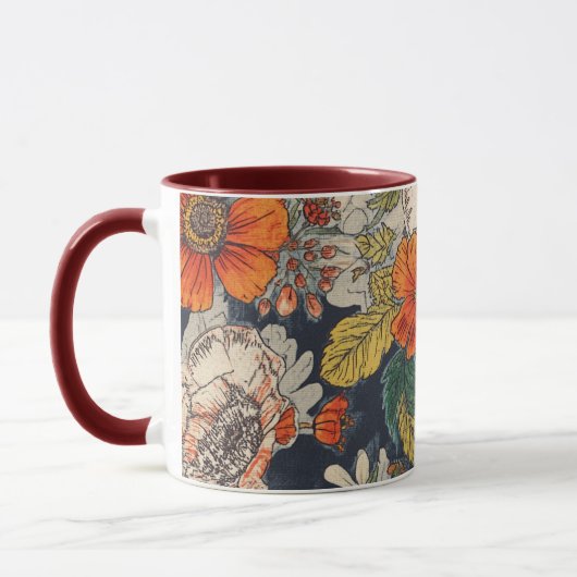 Mug floral (Gauche)