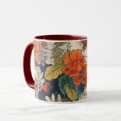 Mug floral (Devant gauche)