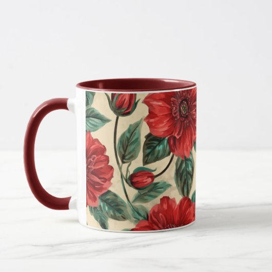 Mug floral (Gauche)