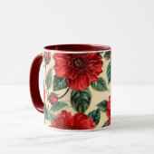 Mug floral (Devant gauche)