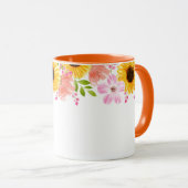 Mug floral (Devant droit)