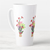 mug floral (Angle gauche)