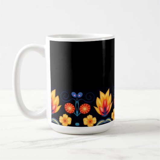 Mug floral (Gauche)
