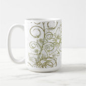 Mug Floral, 15 oz (Gauche)