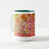 Mug floral 2 (Devant gauche)