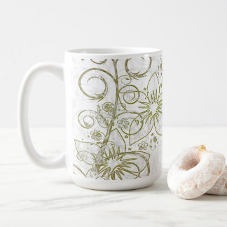 Mug Floral, 45 cl